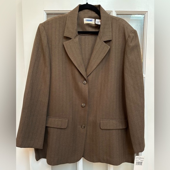 Alfred Dunner Woman Baker Street Career Chic Blazer Jacket Plus Size 16W NWT - Picture 11 of 11